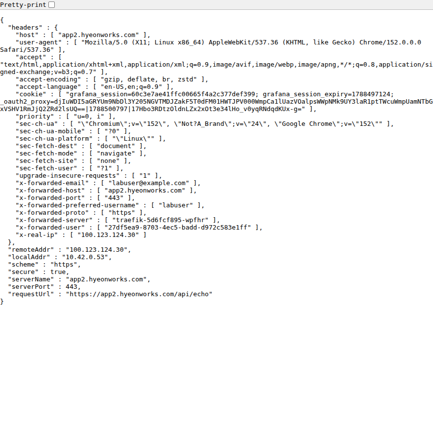 IdP 세션이 없어도 앱은 동작한다